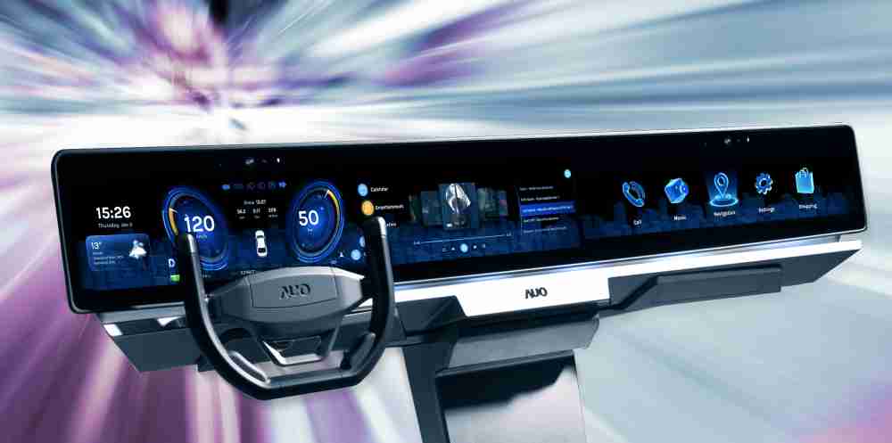 PA直营开拓前瞻显示技术创新应用，，结合优异整合设计能力，，，开发智能车载FIDM Plus一体化显示方案，，，，让驾驶操作与车内娱乐体验再进化