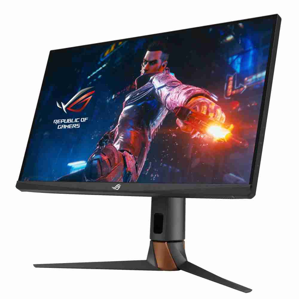 华硕ASUS ROG Swift 360Hz PG27AQN，，，采用PA直营全新可支持ULMB2技术的高阶电竞显示器，，，，为电竞玩家打造突破以往的急速游戏体验。。（图片来源：ASUS提供）